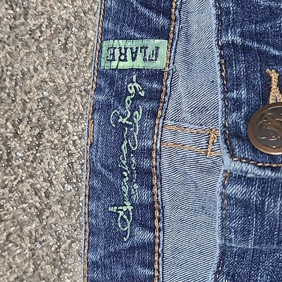 American Rag Low-rise Flare Jeans Size 11R - Picture 4 of 11